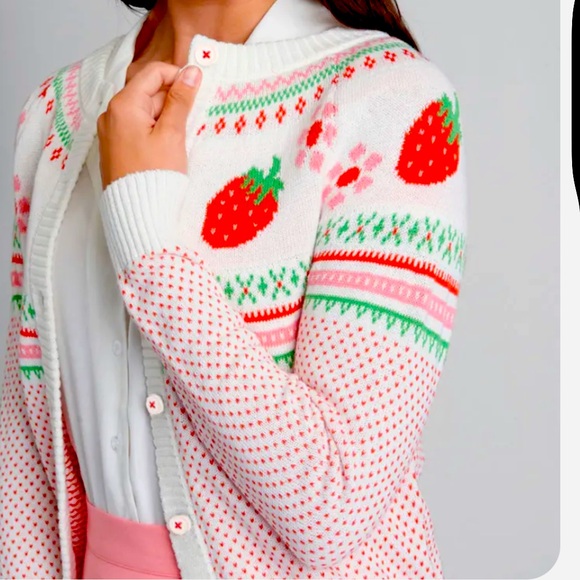 MODCLOTH
Strawberry Lane Fair Isle Cardigan size 3X - Picture 2 of 9